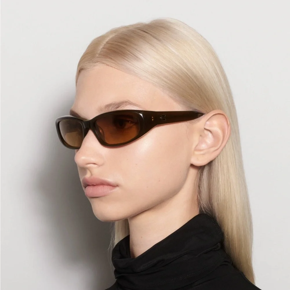 RARE CHIMI ‘Fade’ Brown & Graphite Brown Lens Sunglasses
